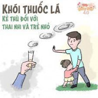 Tác hại của hút thuốc lá thụ động đối với trẻ em