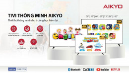 Aikyo thương hiệu Tivi thông minh được tin dùng trong giáo dục hiện nay