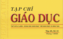 Tạp chí Giáo dục xuất bản Tập 23, Số 13 (tháng 7/2023)