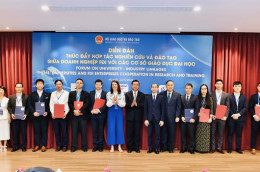 Thúc đẩy hợp tác nghiên cứu và đào tạo giữa doanh nghiệp FDI với cơ sở đại học