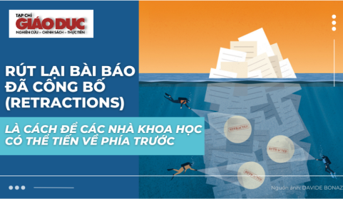 Rút lại bài báo đã công bố (Retractions) là cách để các nhà khoa học có thể tiến về phía trước